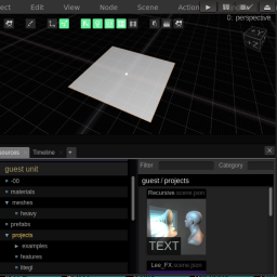 json space editor